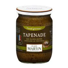 JEAN MARTIN Tapenade aux olives noires Grossane de Provence 240g