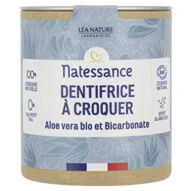 Dentifrice À Croquer Aloe Vera & Bicarbonate (75ml)