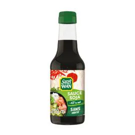 Sauce soja allégée en sel (250ml)