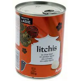 Lychees au sirop léger (565g)