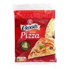 MARQUE REPÈRE, LES CROISÉS Râpé Spécial pizza 24% MG 125g