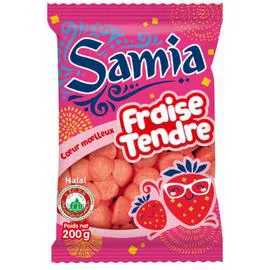 Bonbons Fraise Kiss Halal (200g)