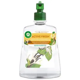 Désodorisant Recharge Automatique Sans Gaz Vanille & Chèvrefeuille Active Fresh (228ml)