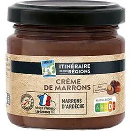 ITINÉRAIRE DES SAVEURS Crème de marrons de l'Ardèche avec morceaux 325g