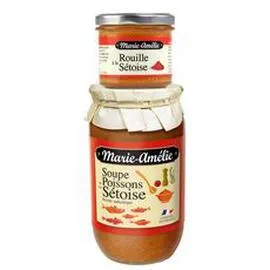 Soupe de poissons à la Sétoise + rouille (870g)