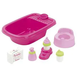 Ecoiffier Nursery Baignoire Garnie 32 Cm (l'unité)