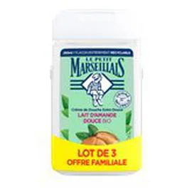 Gel Douche extra doux Amande (3x250ml)