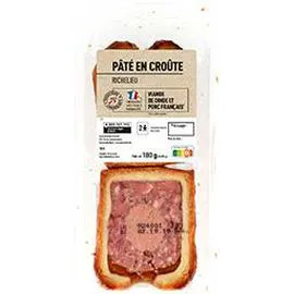 NOTRE SÉLECTION Pâté en croûte Richelieu 180g