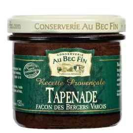 CONSERVERIE AU BEC FIN Tapenade noire 90g