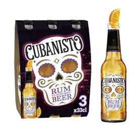 Bière aromatisée au rhum (3x33cl)