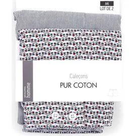 MONOPRIX HOMME Lot de 2 caleçon XXL l'unité