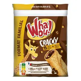 WHAOU! Crêpes chocolat/céréales 15x32g