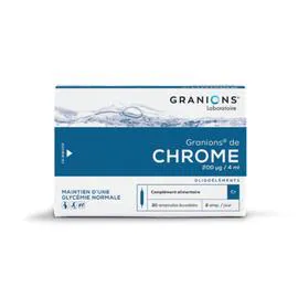 Complément alimentaire maintien de glycémie chrome (x30)