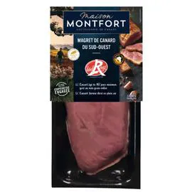Magret de canard sud ouest Label Rouge MONTFORT (380g)