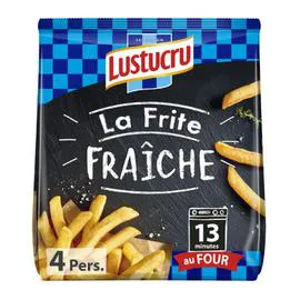 LUSTUCRU Frites Fraîches 750g