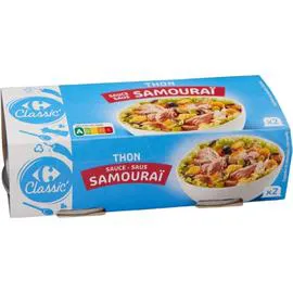 Plat cuisiné thon sauce samouraï (270g)