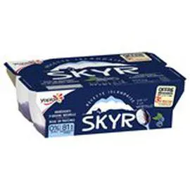 Yaourt sur lit Myrtille (4x100g)