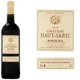 Vin rouge Bordeaux 2012 (75cl)