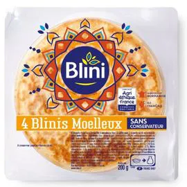 BLINI Blinis moelleux - x4 200g