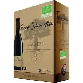 Vin rouge bio Pays d'Oc (3l)