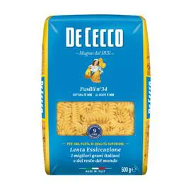 DE CECCO Pâtes Fusilli n°34 500g