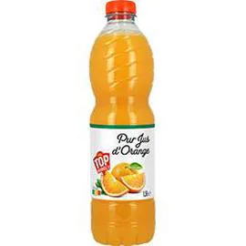 TOP BUDGET Pur jus d'orange 1,5l