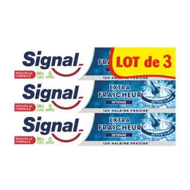 Dentifrice Extra Fraîcheur Intense (3x75ml)