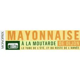 MONOPRIX Mayonnaise à la moutarde de Dijon 175g