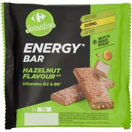 Barre chocolat noisette (3x35g)