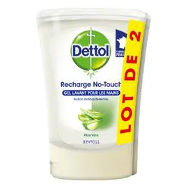 Savon antibactérien Aloe vera - Recharge (2x250ml)