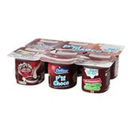Yaourts Chocolat P'tit choco (6x100g)