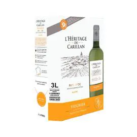 Vin blanc IGP Pays d'oc Viognier (3l)