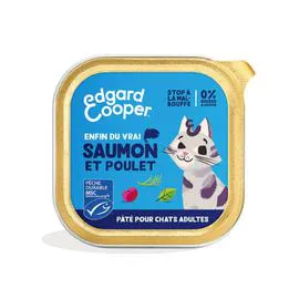 Pâté pour chat saumon poulet (85g)