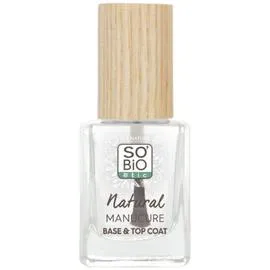 Vernis à Ongles Transparent Natural Manucure Base et Top Coat (l'unité)