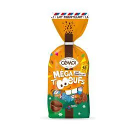 Chocolat de Pâques oeuf au lait croustillant (424g)