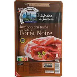 ITINÉRAIRE DES SAVEURS Saveur d'Allemagne - Jambon cru fumé de la Forêt Noire 100g