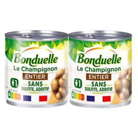 BONDUELLE Champignons entiers sans sulfites 230g
