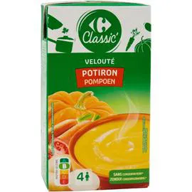 CARREFOUR CLASSIC' Soupe velouté potiron 1l