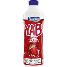 Yaourt à boire saveur fraise - Yab (850g)