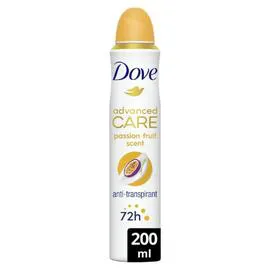  Déodorant Advanced Care aux Fruit de la Passion 72H DOVE 200ml