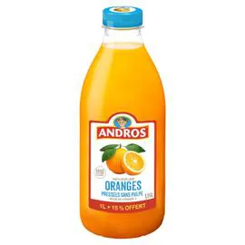 Jus d'orange sans pulpe (1,15l)