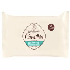 Déodorant Lingettes 48H (x15)