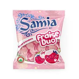 Bonbons fraise duo Halal (90g)