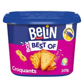 BELIN Biscuits apéritifs crackers Best of Box 205g