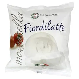 L'ITALIE DES FROMAGES Fromage Mozzarella Fiordilatte 150g