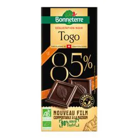 Tablette De Chocolat Noir 85% Bio (80g)