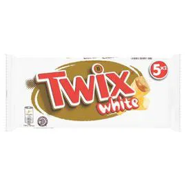 Barres chocolatées white (x5)