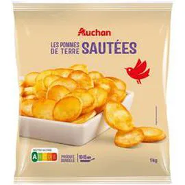 AUCHAN Pommes de terre sautées 1kg