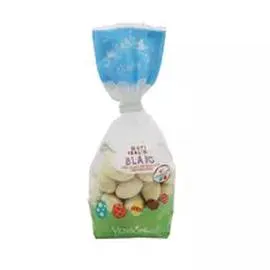 Oeufs chocolat blanc praliné au éclats de noisettes caramélisés (250g)