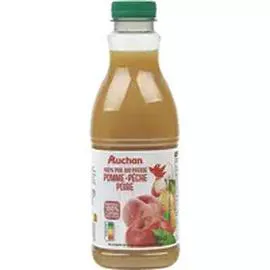 Jus de fruits pressé pomme pêche et poire (900ml)